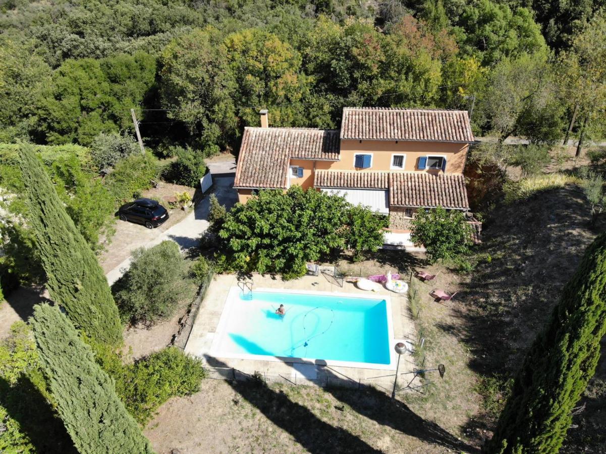 Le Mas Cévenol Villa Saint-Hilaire-de-Brethmas Esterno foto