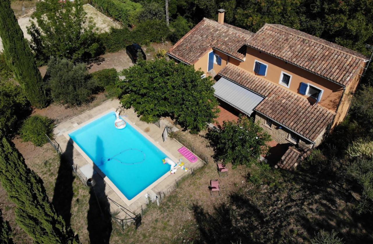 Le Mas Cévenol Villa Saint-Hilaire-de-Brethmas Esterno foto