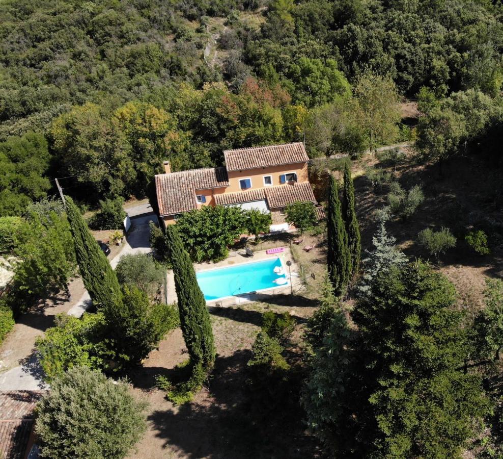Le Mas Cévenol Villa Saint-Hilaire-de-Brethmas Esterno foto